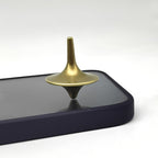 Mini Metal Gyro Spinner - Premium Stainless Steel Fidget Toy for Stress Relief, ADHD, Anxiety | Desktop Spinning Top