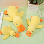 Squeaky Duck Dog Toy - Interactive Plush Chew Toy for Small, Medium & Large Dogs