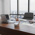 Gravity Defying Kinetic Spinner - Premium Metal Desk Toy, Hypnotic Rotating Gyro for Stress Relief & Focus