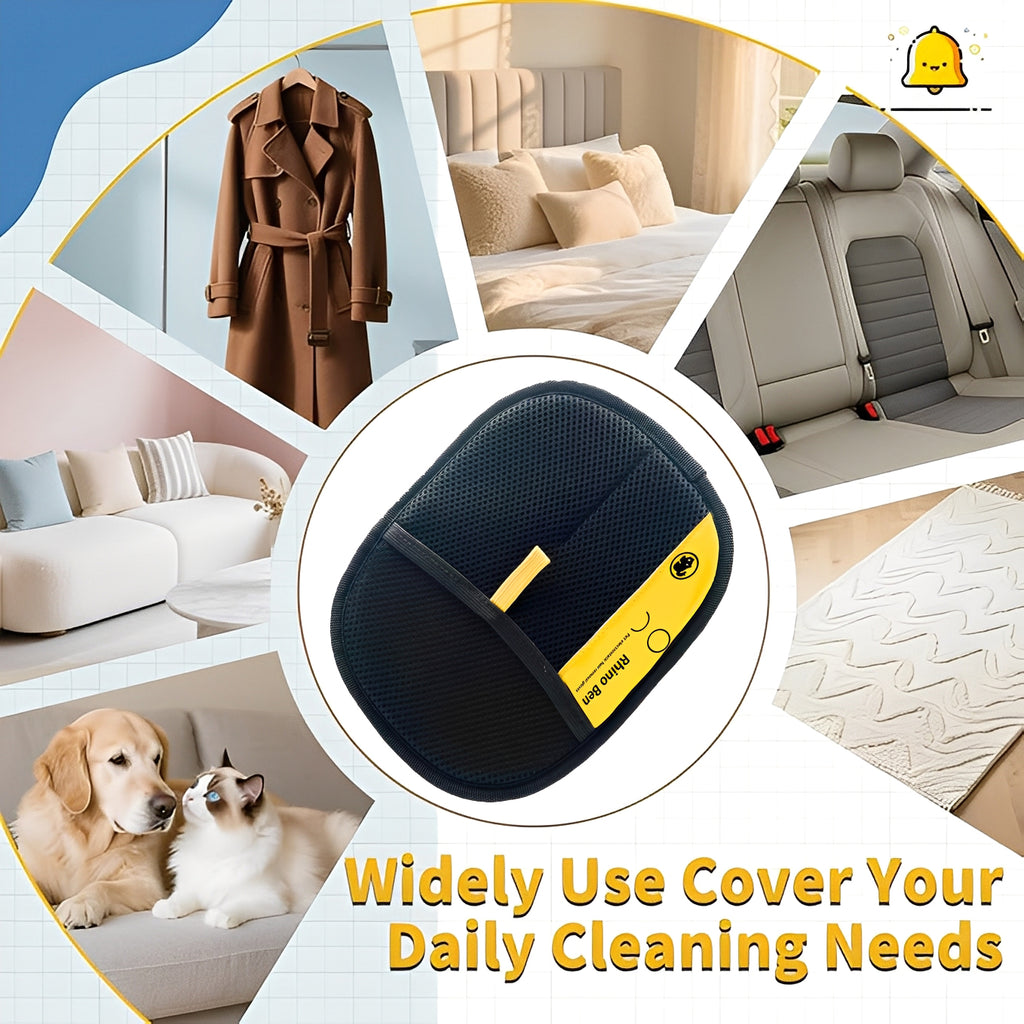 Pet Hair Remover Glove - Reusable Lint Remover