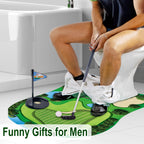Toilet Golf Game - Bathroom Putting Set