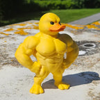 3D Muscle Duck Statue - Funny Desk Ornament