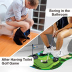 Toilet Golf Game - Bathroom Putting Set