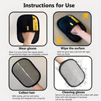 Pet Hair Remover Glove - Reusable Lint Remover