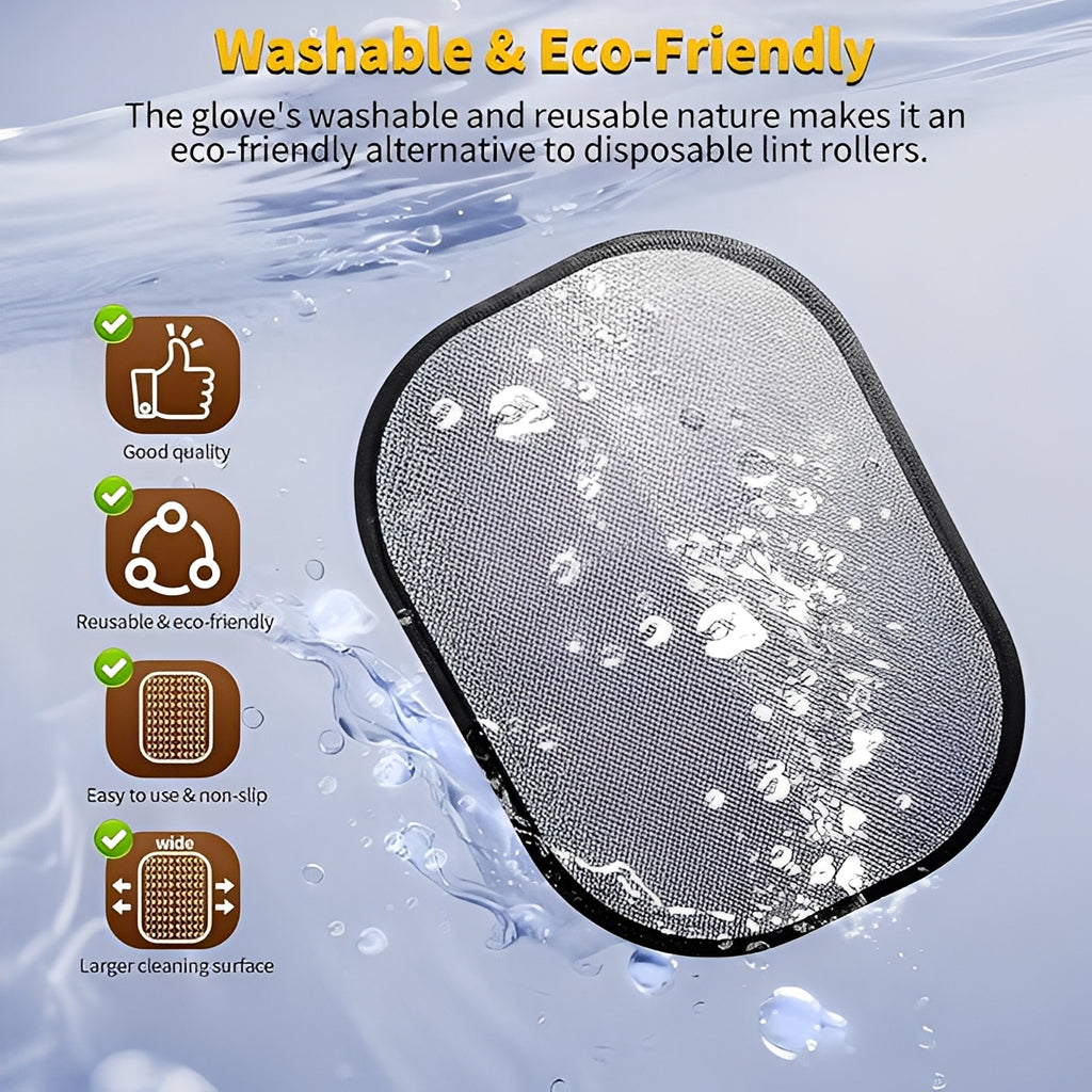 Pet Hair Remover Glove - Reusable Lint Remover