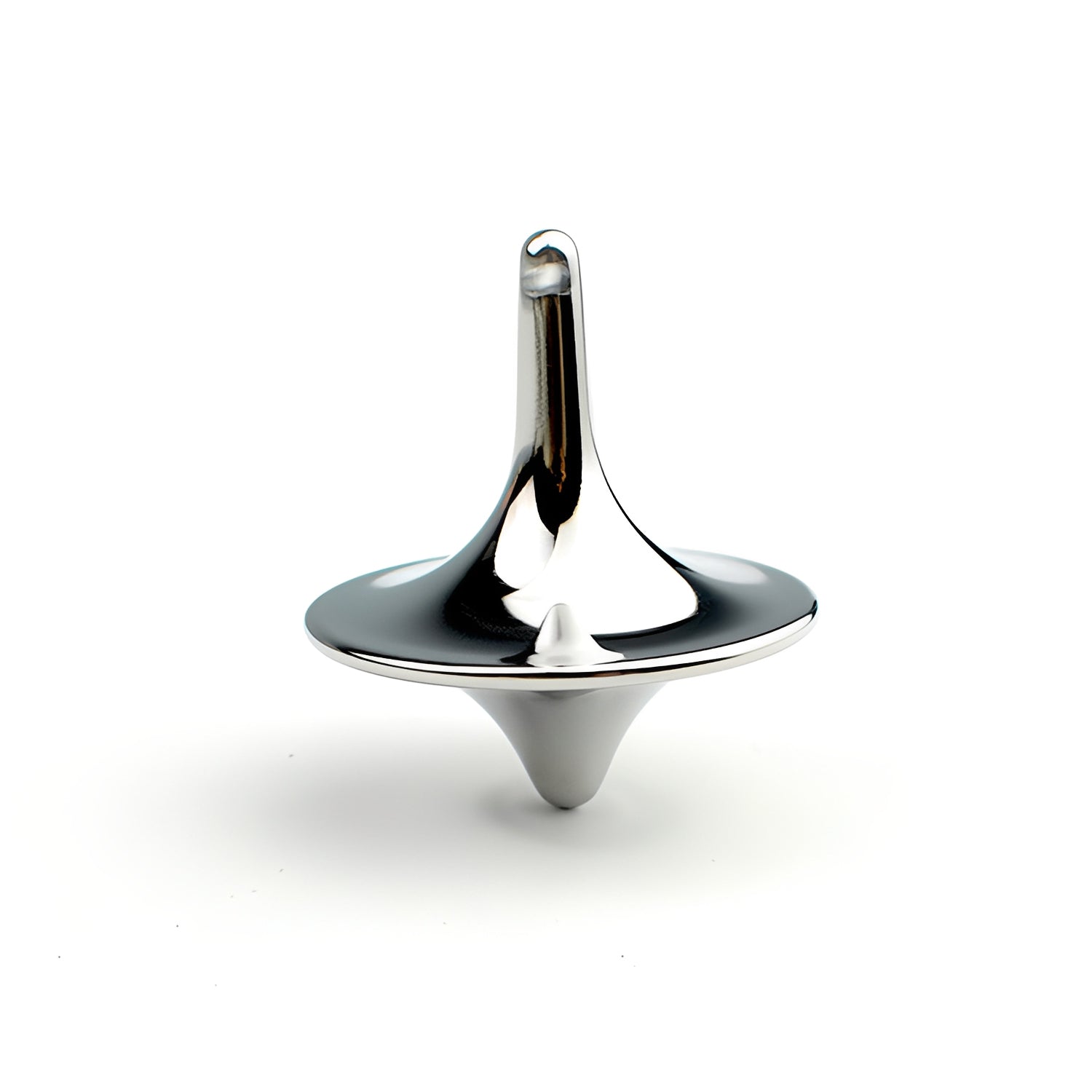 Mini Metal Gyro Spinner - Premium Stainless Steel Fidget Toy for Stress Relief, ADHD, Anxiety | Desktop Spinning Top