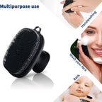 Silicone Face Scrubber - Super Soft Facial Cleansing Brush for Deep Pore Cleaning